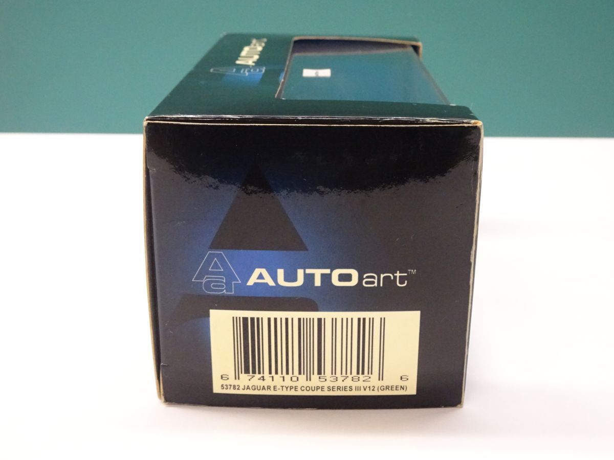 #k4【梱60】AUTOart オートアート ジャガー E-TYPE クーペ シリーズ Ⅲ V12 グリーン 1/43_2