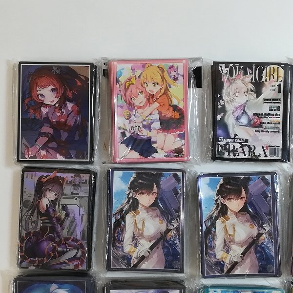 sD851a [未開封] 同人スリーブまとめ 計20点 アイドルマスター 遊戯王