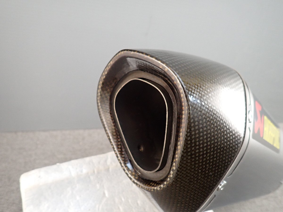 良品】 AKRAPOVIC アクラポビッチ カーボン チタン サイレンサー 60.5