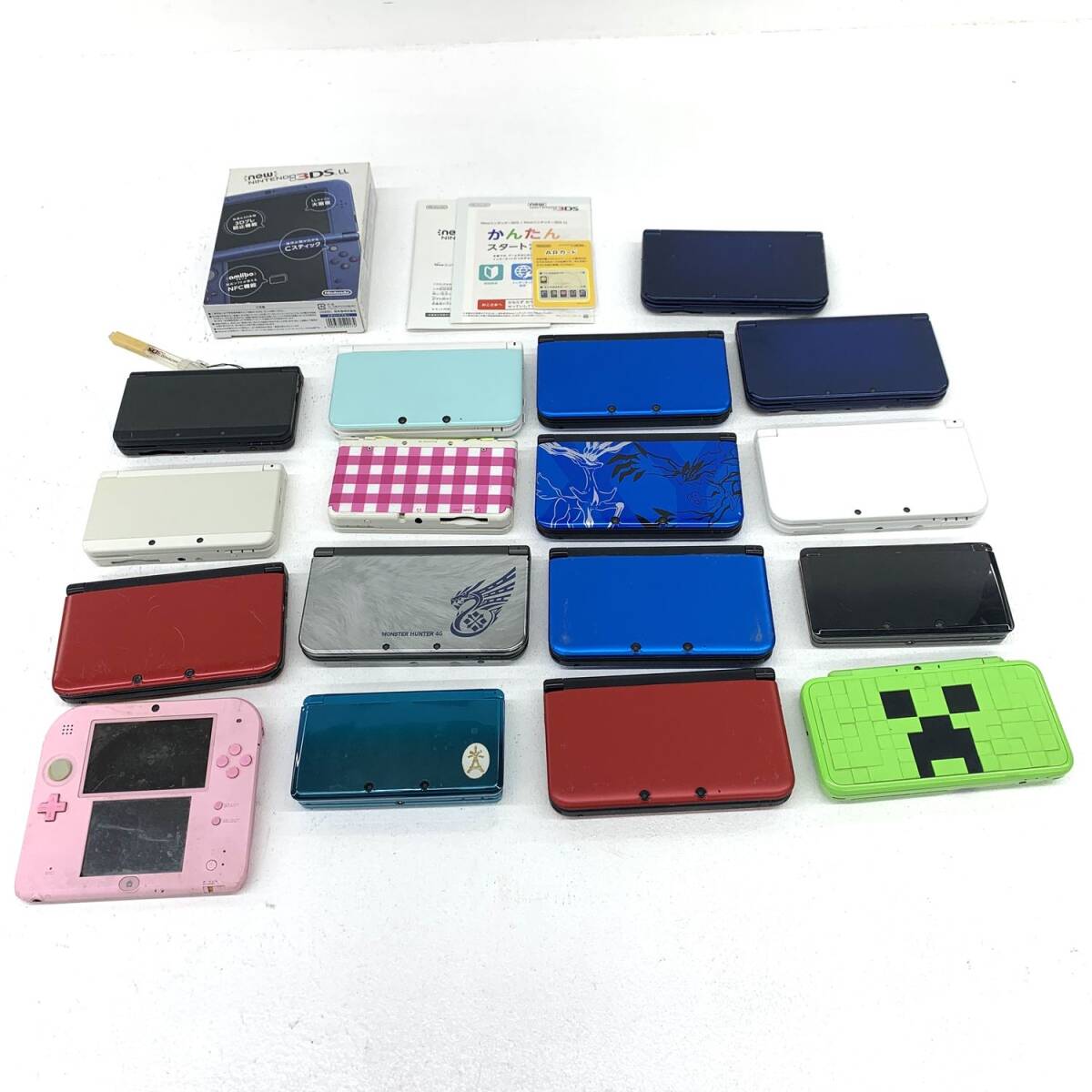 中古・ジャンク品】1円〜 New 3DS 3DSLL 2DS等 マイクラ ポケモン MH