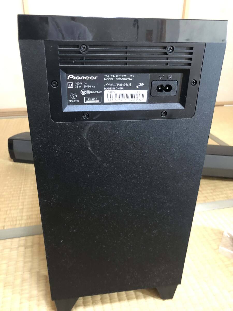 Pioneer SBX-N700 ネットワークAVシステム[ジャンク] パイオニア ネットワークAVバーシステム/SBX-N700 ワイヤレス
