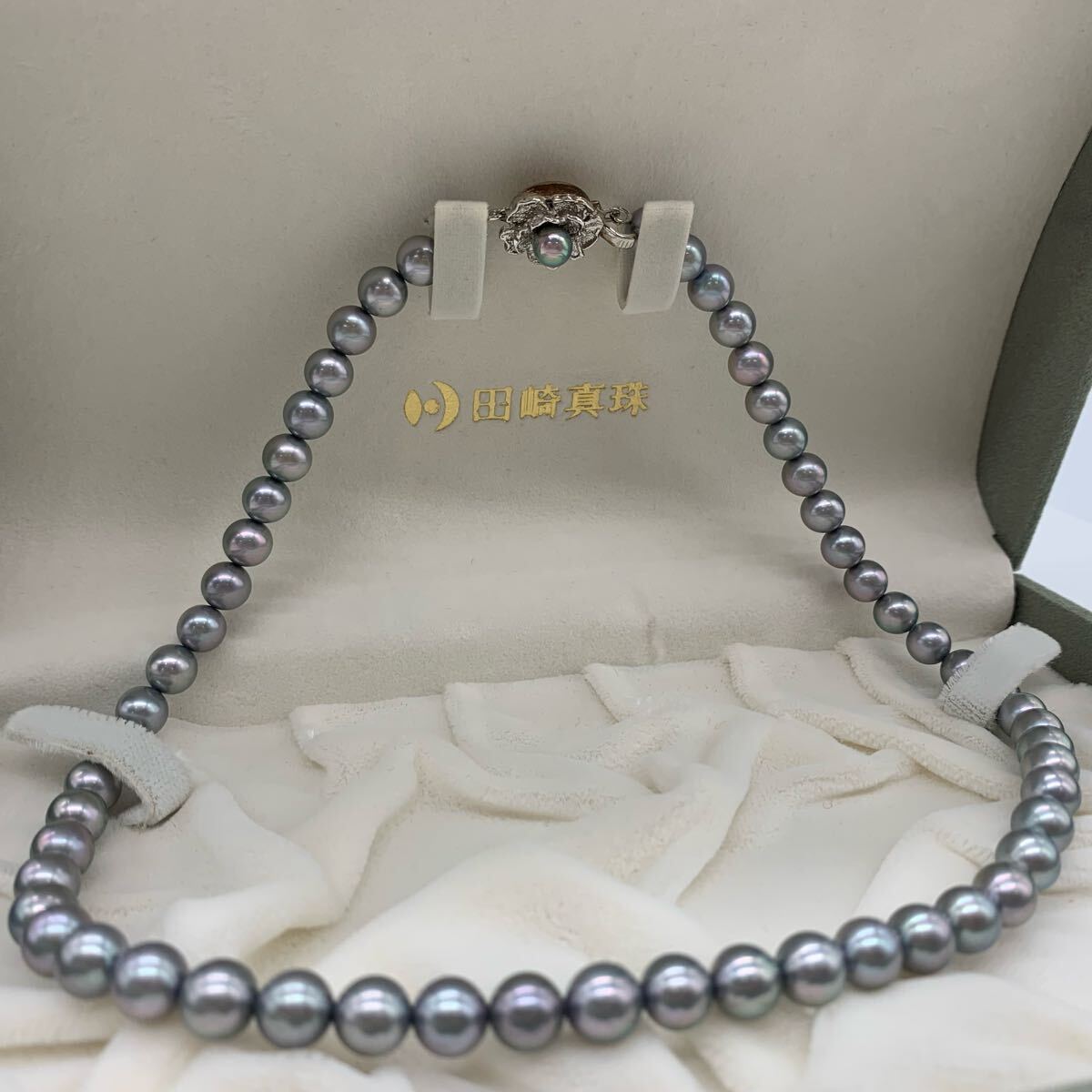 6r4 必見! TASAKI タサキ 田崎真珠 パールネックレス アコヤ真珠 7.0mm