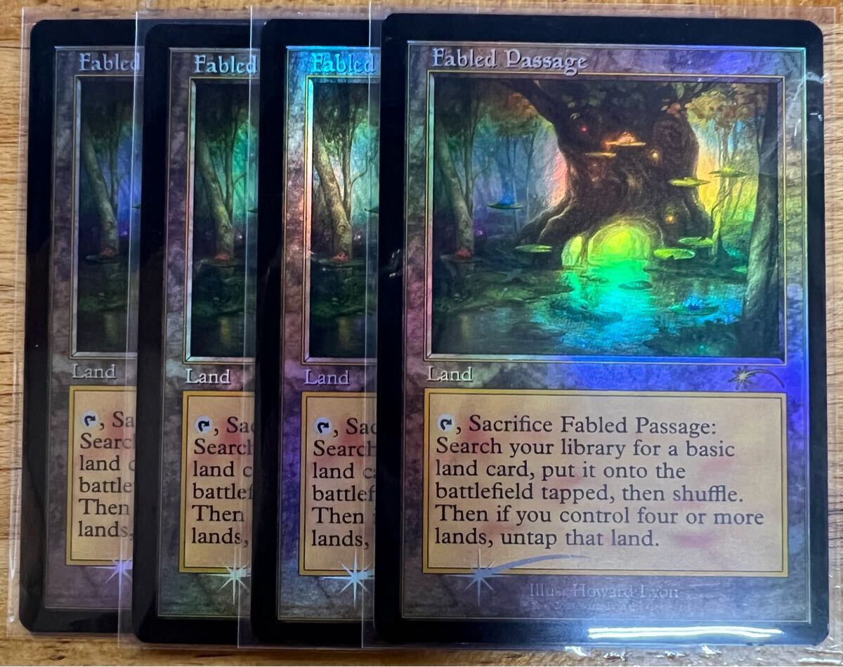 MTG マジック 寓話の小道 / Fabled Passage 旧枠Foil 英語版 プロモ 4 MTG マジック 寓話の小道 / Fabled Passage 旧枠Foil 英語版 プロモ 4