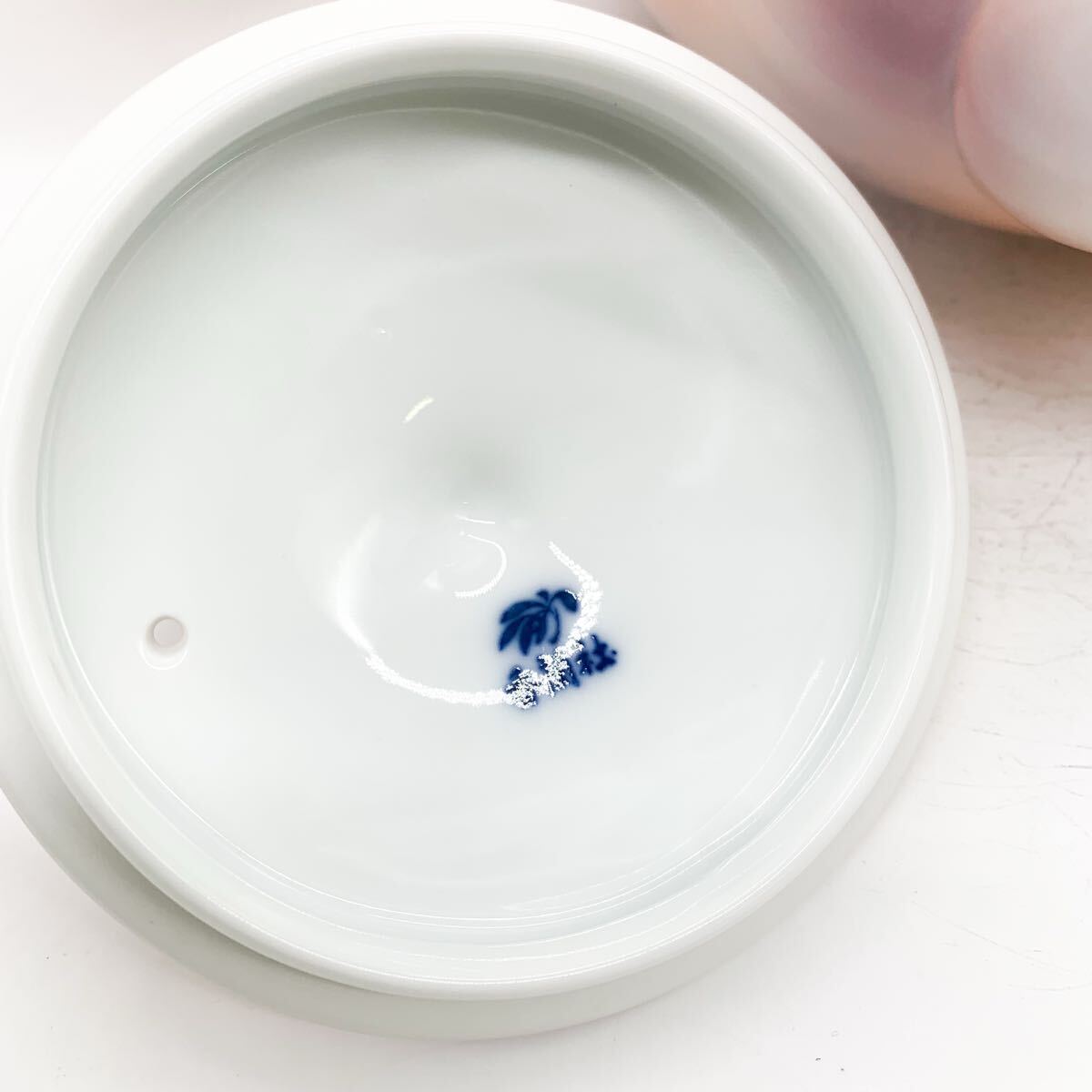 美品】香蘭社 桜 湯呑み 急須 セット 金彩 5客+急須 高級和食器 日本製