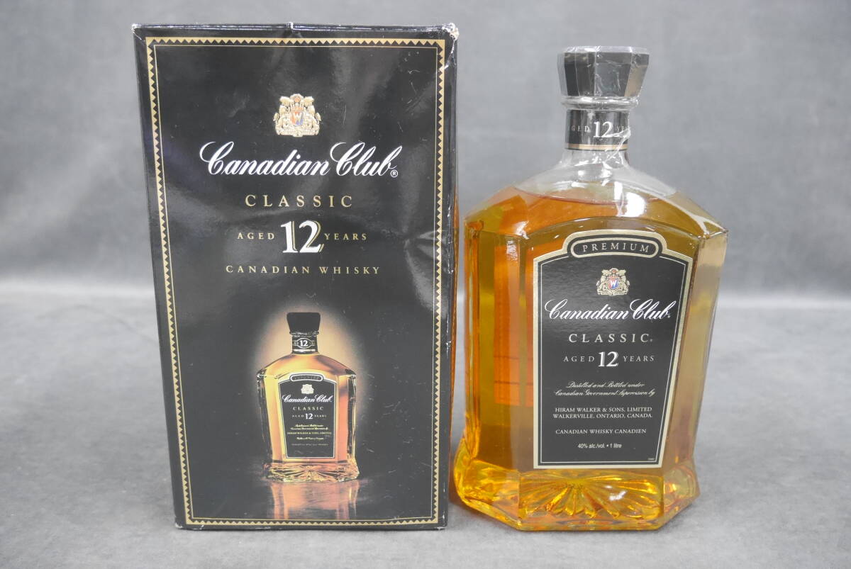114 古酒 Canadian Club カナディアンクラブ CLASSIC 12年 未開封_1
