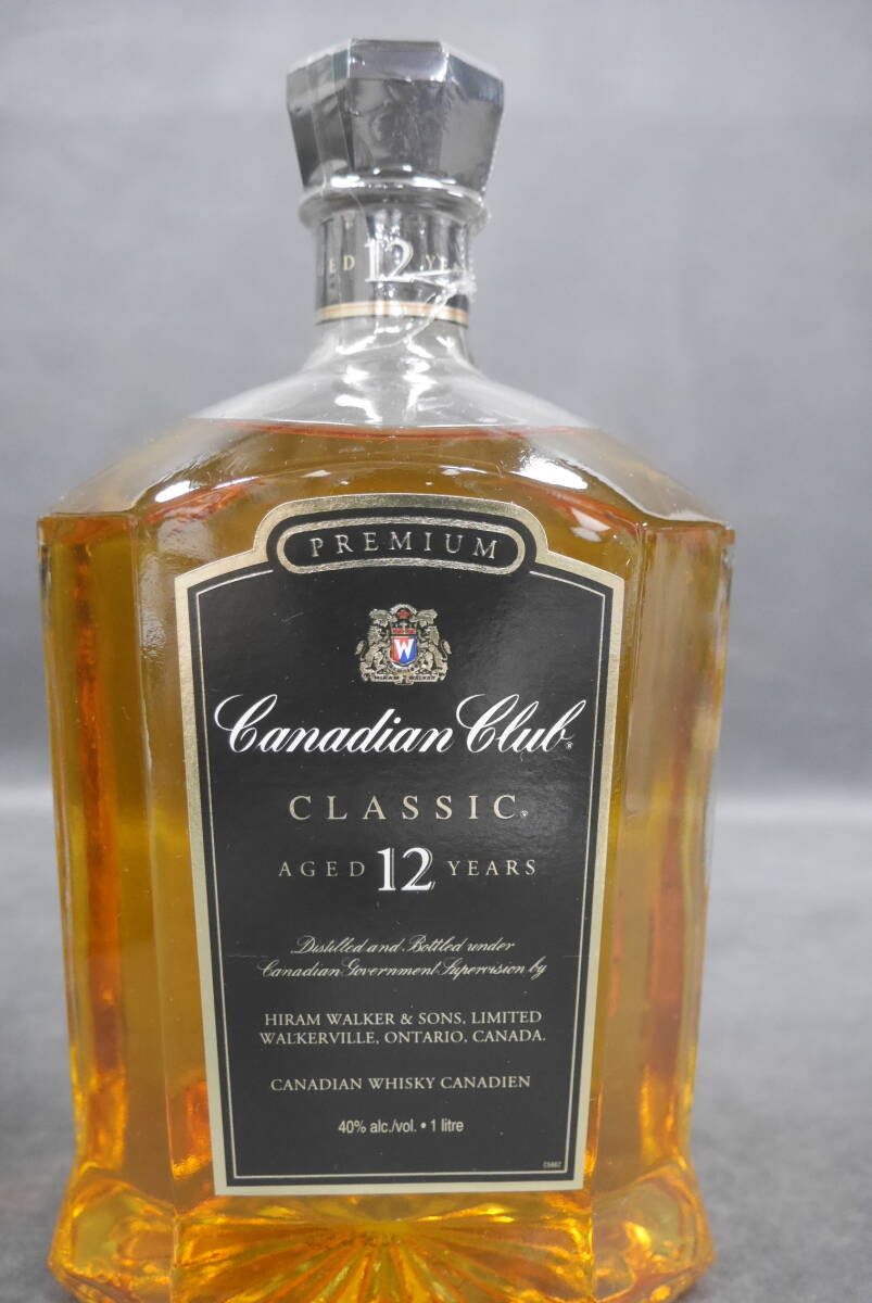 114 古酒 Canadian Club カナディアンクラブ CLASSIC 12年 未開封_2