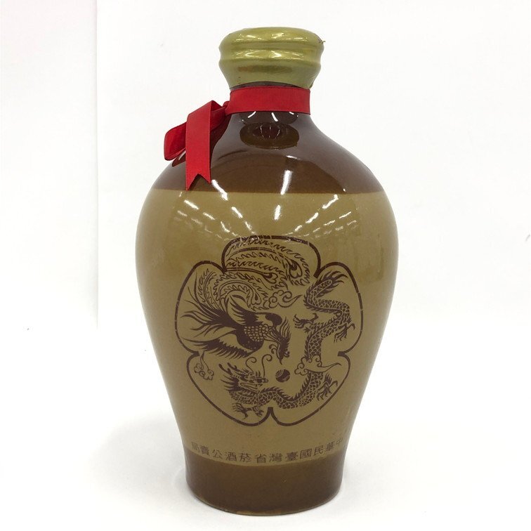 中国酒 花雕酒 紹興酒 老酒 陶器ボトル 未開栓 国外酒【DFAU1054