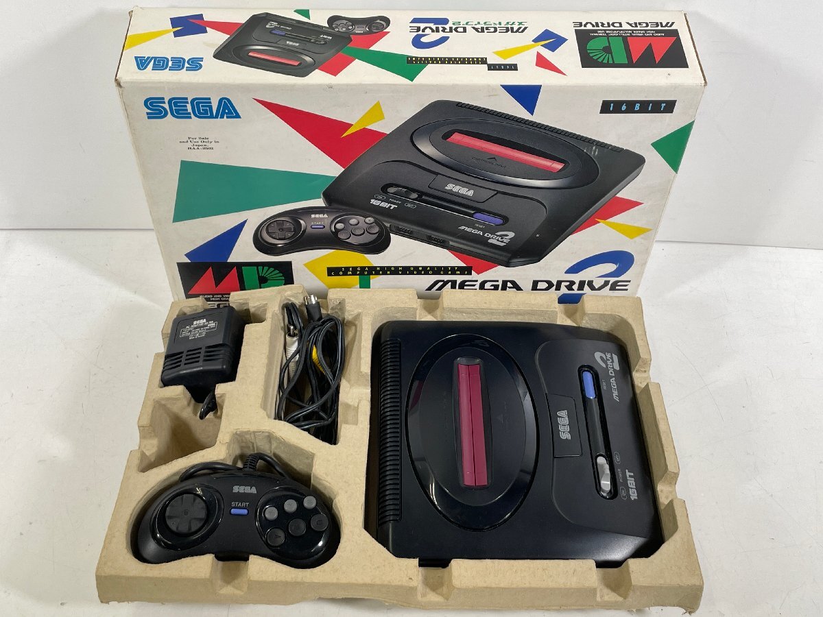 SEGA セガ MD MEGA DRIVE2 メガドライブ2 16-BIT HAA-2502 本体