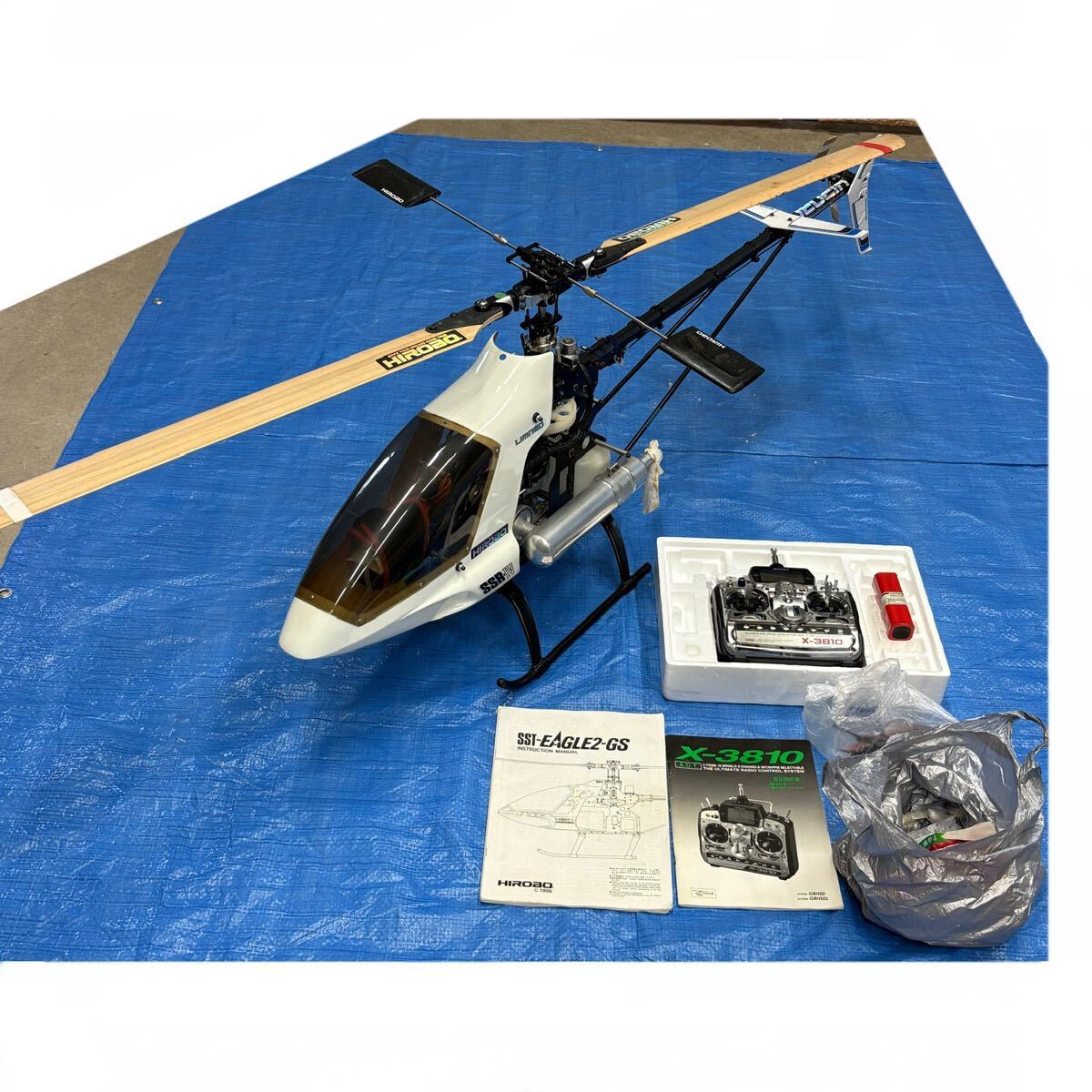 新潟市 引取り限定☆HIROBO ヒロボー エンジンヘリ SST-EAGLE2-GS