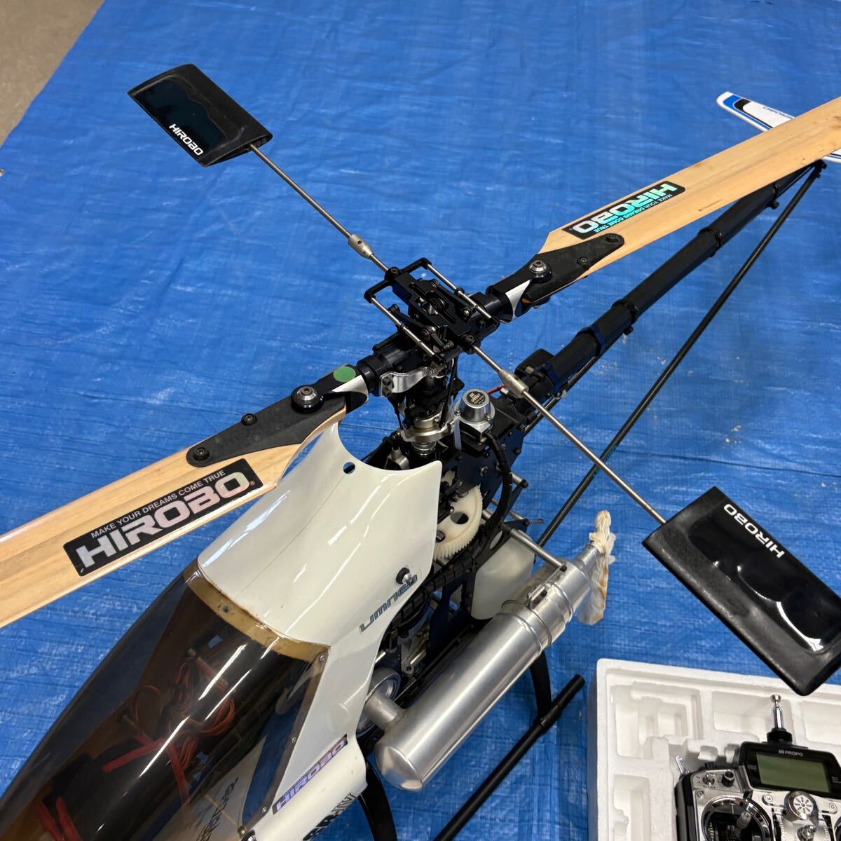 新潟市 引取り限定☆HIROBO ヒロボー エンジンヘリ SST-EAGLE2-GS