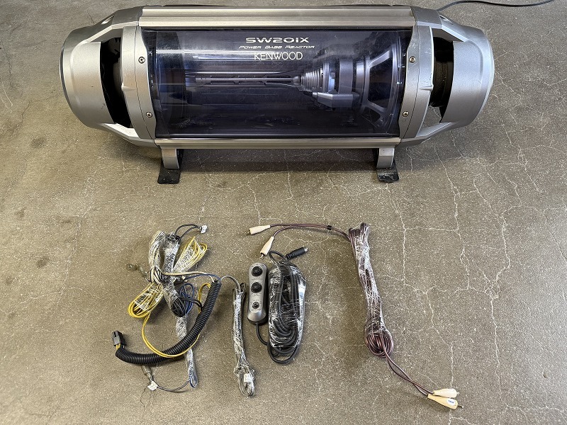 KENWOOD ケンウッド SW201X サブウーファー ジャンク リモコン・配線付き_1