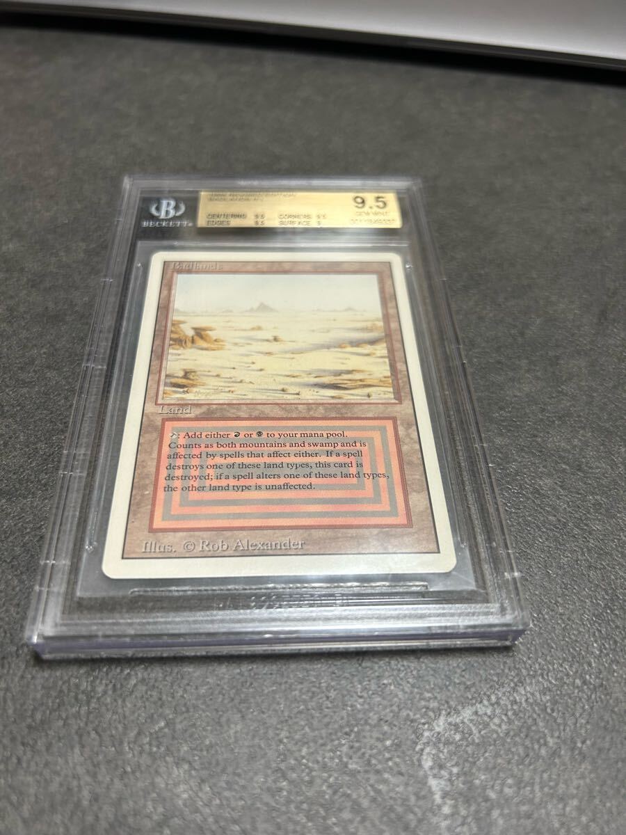 【BGS9.5】 Badlands リバイズド revised edition GEMMINT MTG BGS鑑定品 ★安心の真贋鑑定サービス付き★ 1円スタート！！_3