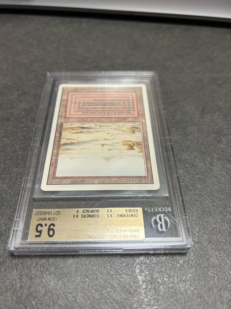 【BGS9.5】 Badlands リバイズド revised edition GEMMINT MTG BGS鑑定品 ★安心の真贋鑑定サービス付き★ 1円スタート！！_4