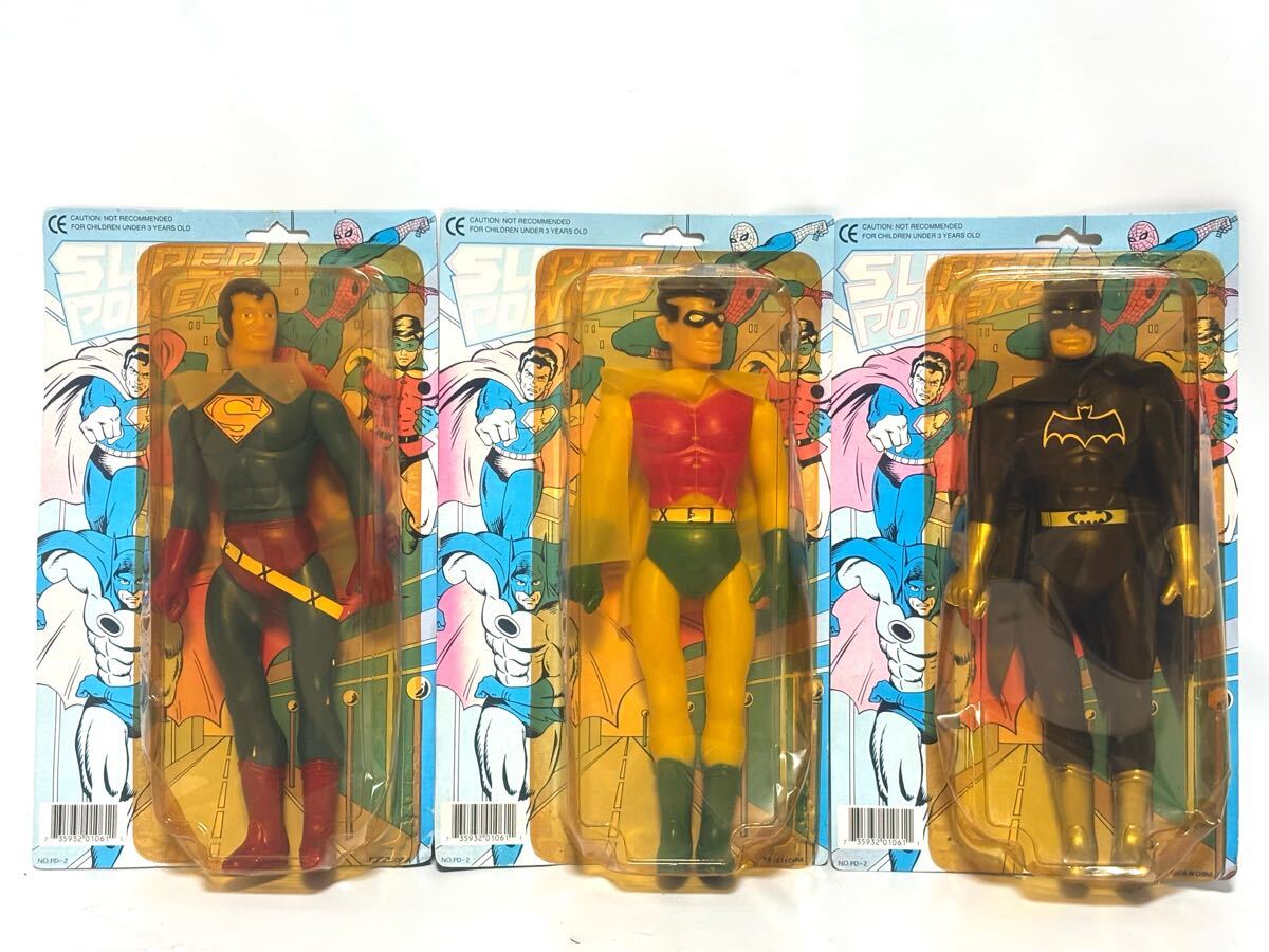 レトロフィギュア SUPER POWERS スーパーマン ロビン バットマン