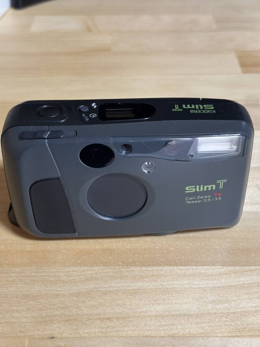 KYOCERA 京セラ Slim T フィルムカメラ　動作未確認 動作未確認】KYOCERA Slim T キョーセラ 京セラ コンパクトフィルム