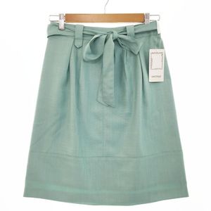 ★未使用タグ付 UNTITLED アンタイトル ウエスト紐付き フォーマルスカート サイズ2 レデ