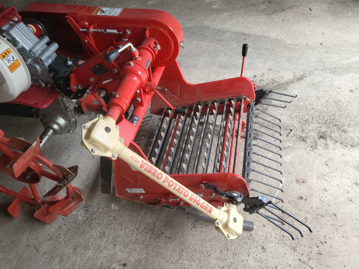 YANMAR ヤンマー 耕運機 管理機 YK850MK-F ＋ ニプロ 掘取機 VP-501C 