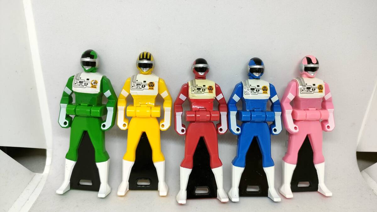 【最安値】 レンジャーキー バイオマン ゴーカイジャー 新品未開封 □ レンジャーキー 超電子バイオマン 5本セット / レッドワン グリーン