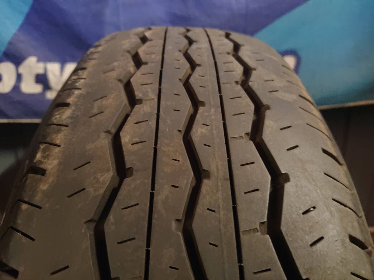 札幌 引き取り可 195/80R15 107/105N LT 4本 BS ECOPIA RD613 格安溝