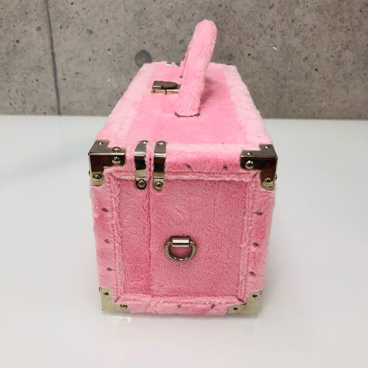 ANGEL エンジェルシャンパン ドゥミセック ピンク 空箱+空瓶　ファータイプ ANGEL CHAMPAGNE エンジェル シャンパン 空瓶 空ボトル ピンク ファー