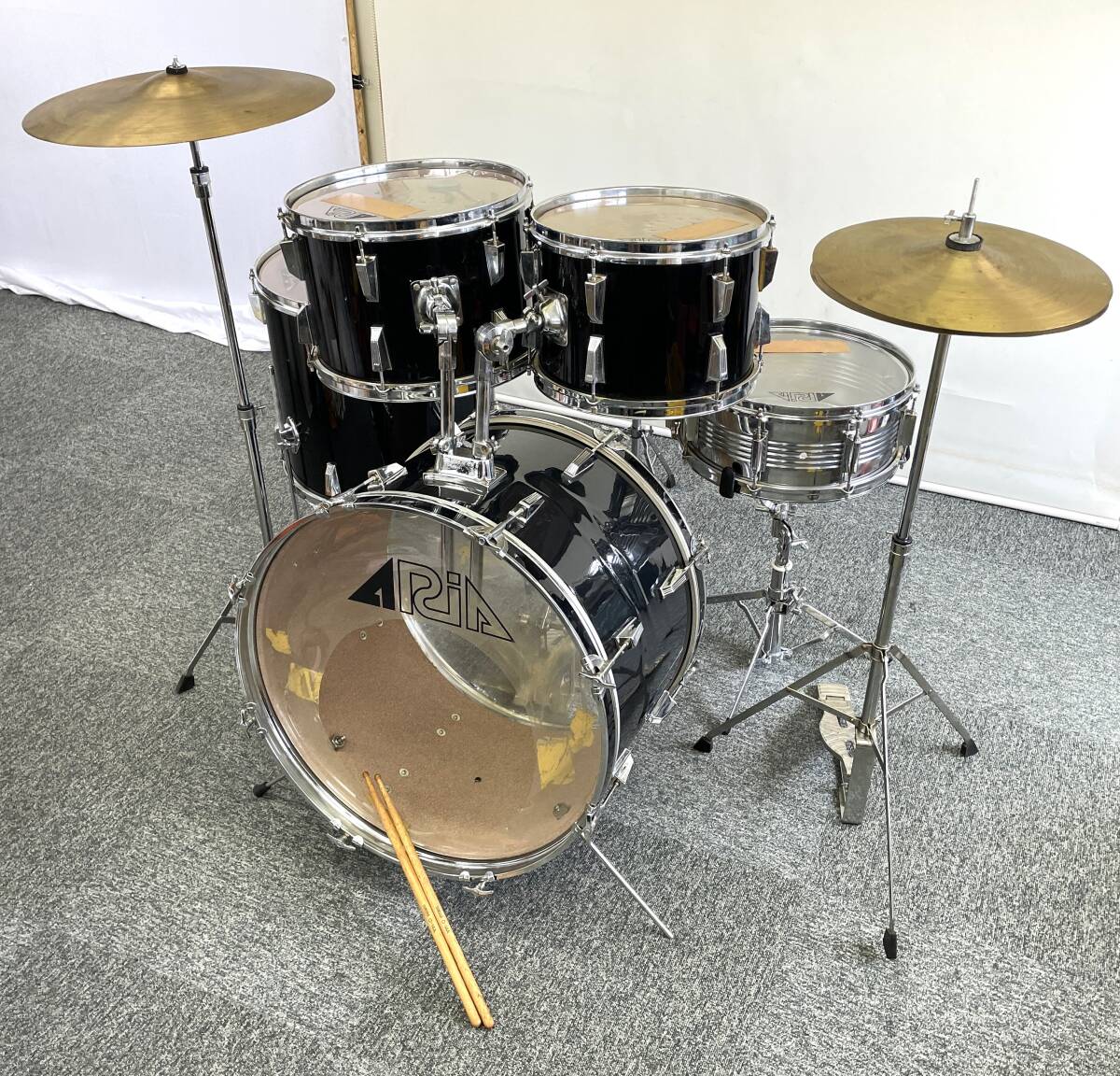 ARIA アリア ビンテージ ドラムセット【札幌発 180サイズ×3個口発送 引取大歓迎】_1