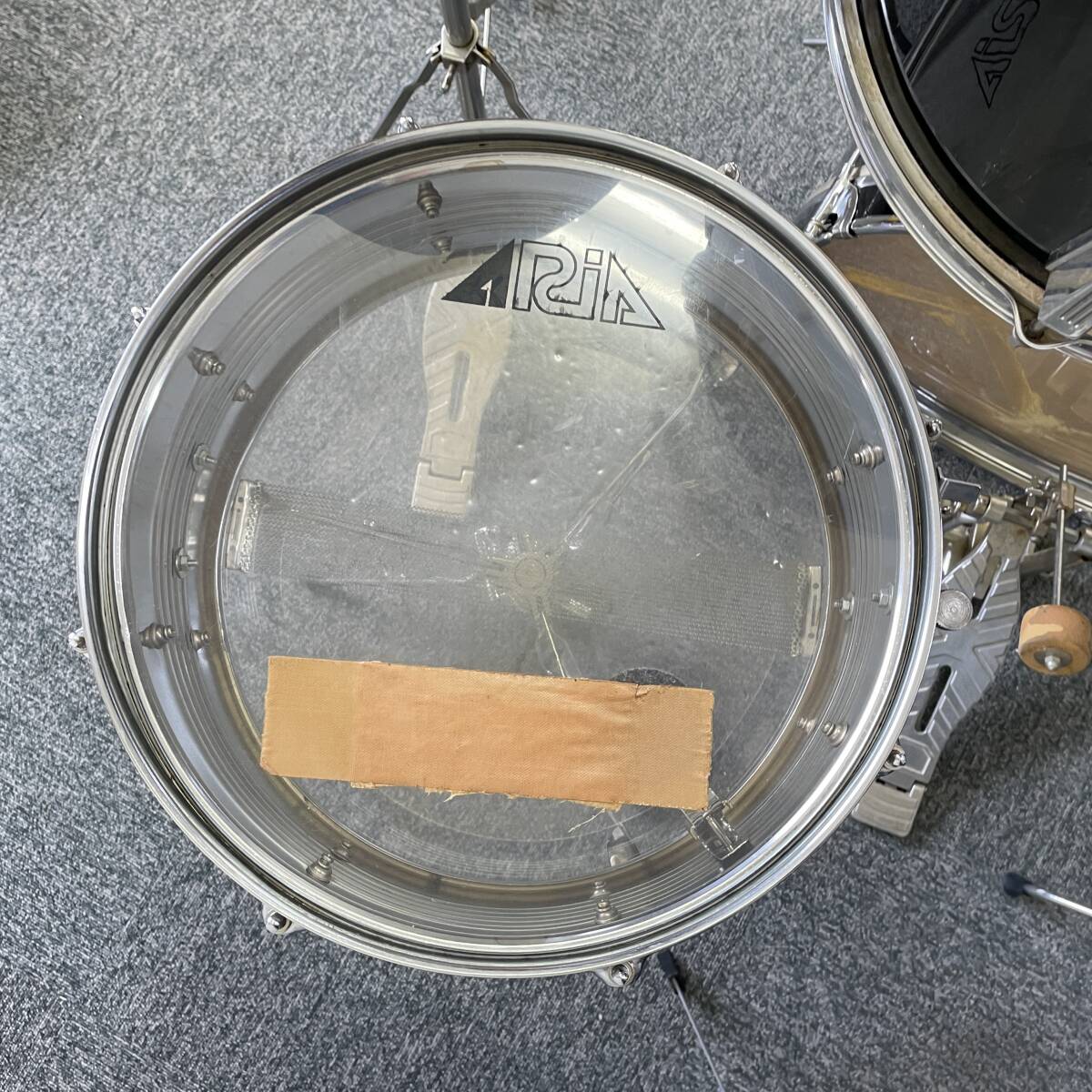 ARIA アリア ビンテージ ドラムセット【札幌発 180サイズ×3個口発送 引取大歓迎】_5