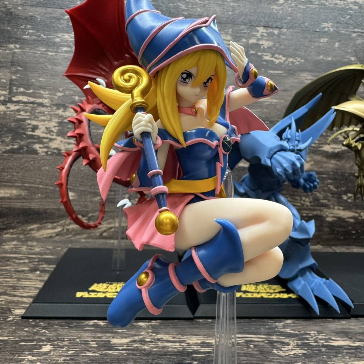 遊戯王　フィギュア　オシリス　オベリスク　ラー　ブラックマジシャン　ガール　等 遊☆戯☆王 フィギュア セット Monsters LEGION オシリスの天空竜 ラー