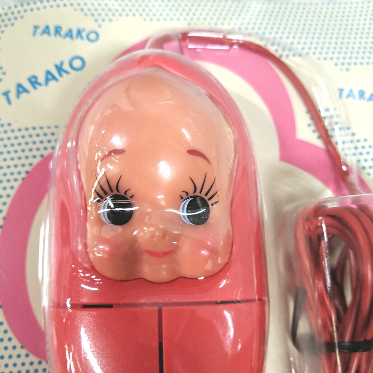 SKSZ1004 ▲　グッズ　未使用　希少 非売品 キューピーちゃん たらこキューピーマウス　キューピー人形　赤ちゃん　長期保管品_2