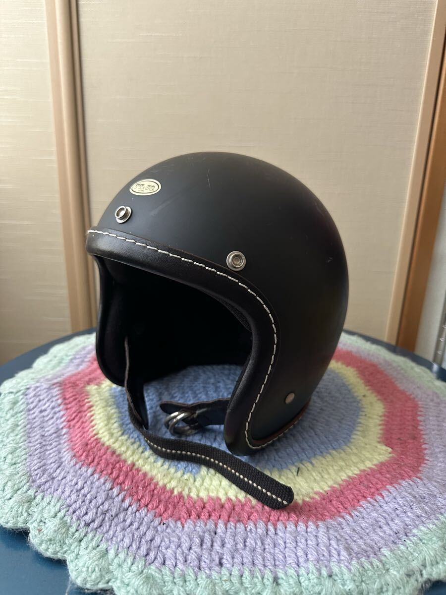 送料無料　TT&CO TT05J スーパーマグナム　レザートリムショット　フリーサイズ　 ジェットヘルメット_1