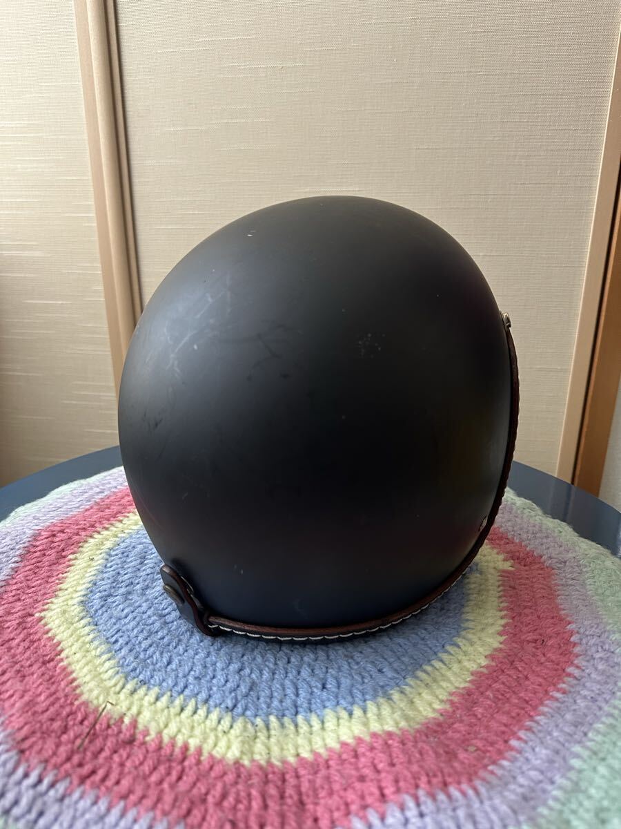 送料無料　TT&CO TT05J スーパーマグナム　レザートリムショット　フリーサイズ　 ジェットヘルメット_4