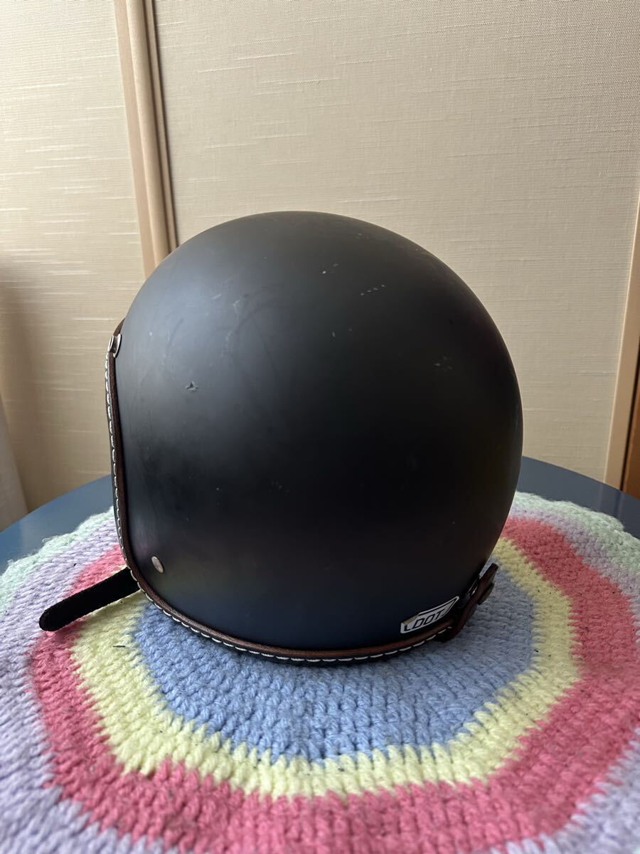 送料無料　TT&CO TT05J スーパーマグナム　レザートリムショット　フリーサイズ　 ジェットヘルメット_6