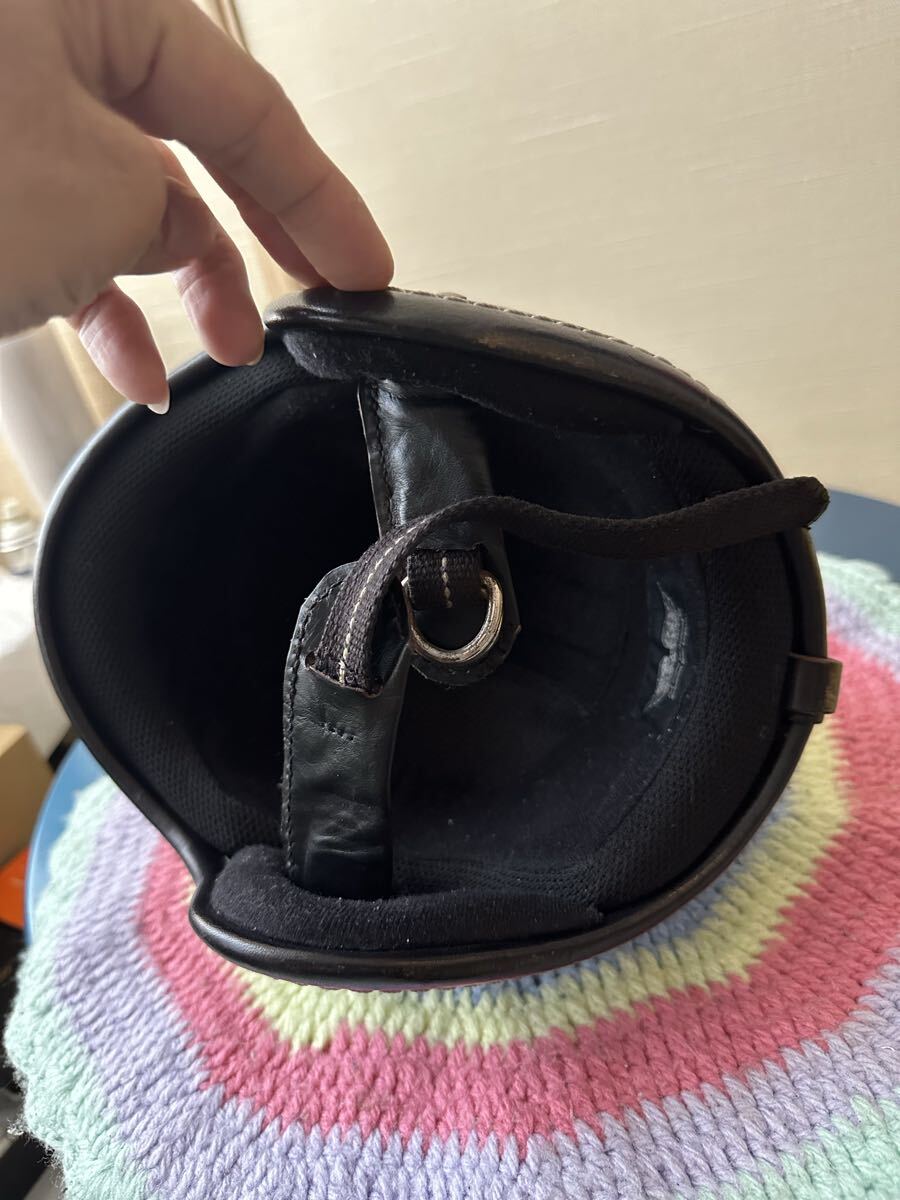 送料無料　TT&CO TT05J スーパーマグナム　レザートリムショット　フリーサイズ　 ジェットヘルメット_7