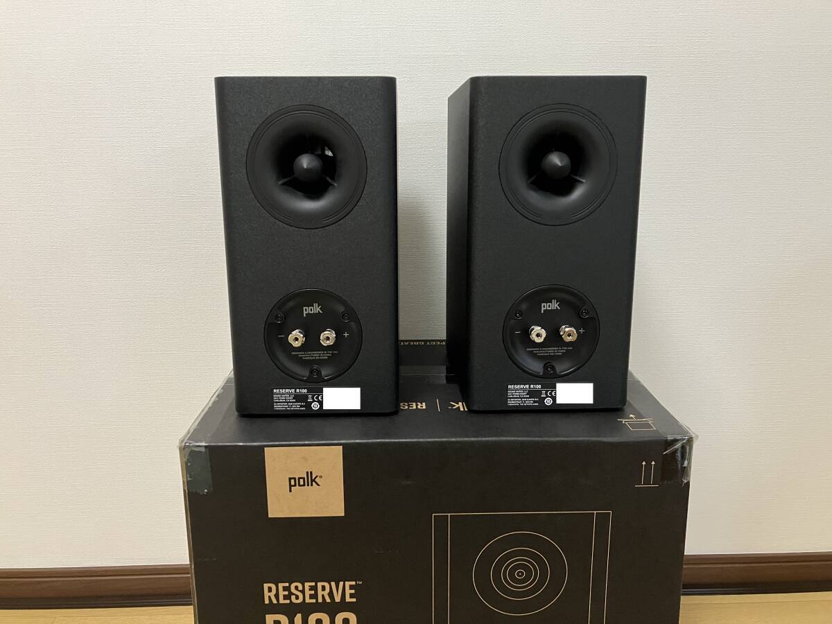 美品】 Polk Audio Reserve R100 ブラック(スピーカー)｜売買された