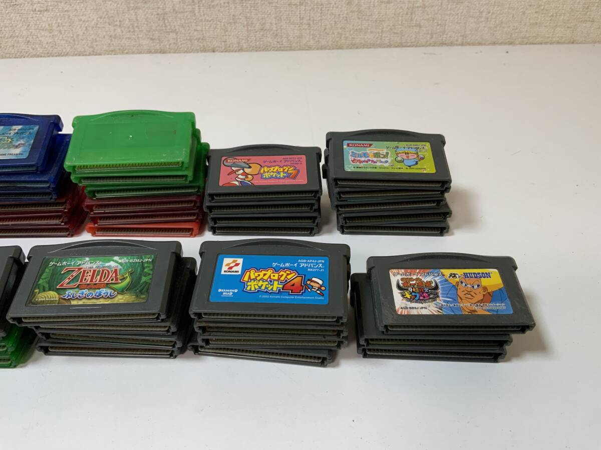 GBA Nintendo GAME BOY ADVANCE Pokemon まとめ売り 54本 動作未確認