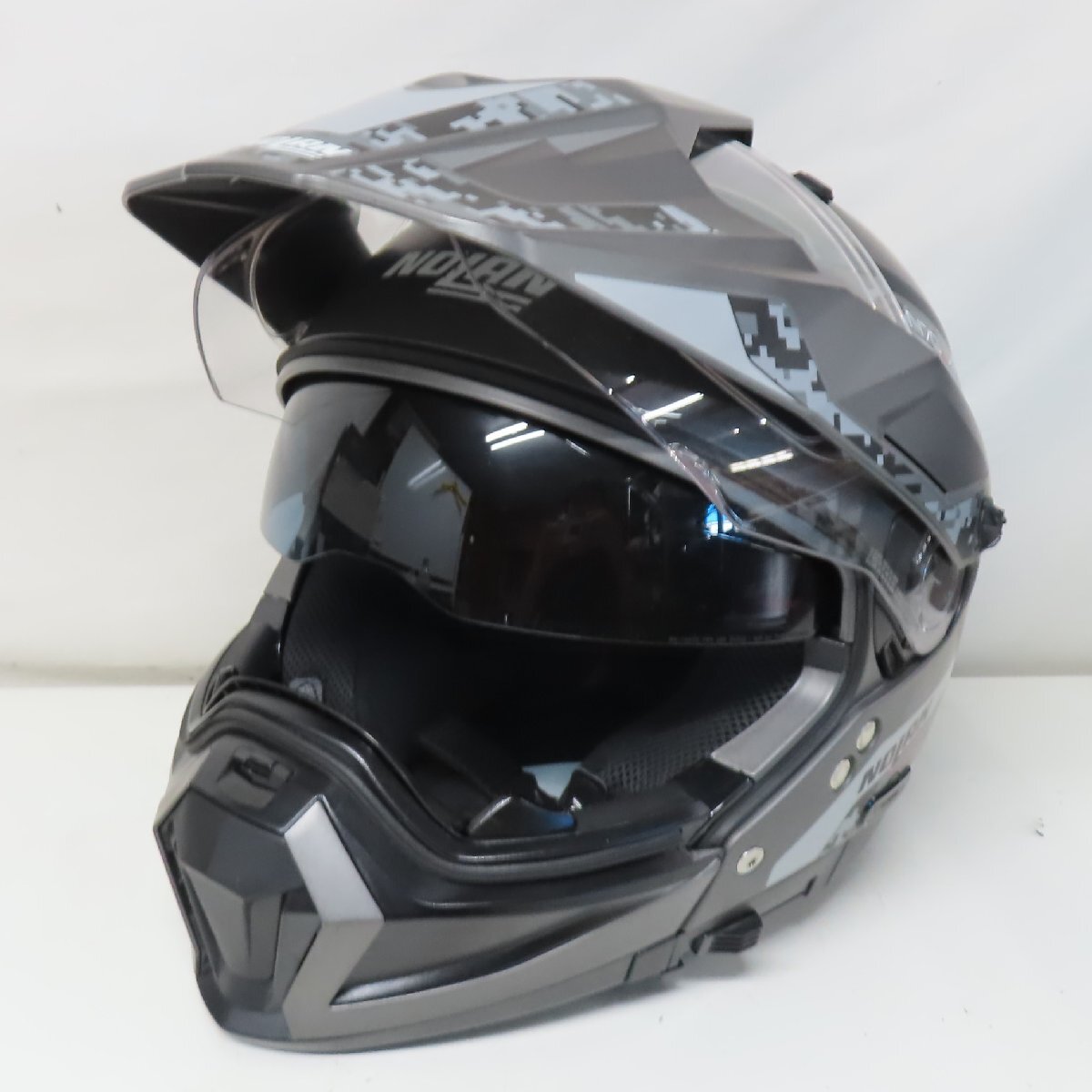 美品】NOLAN ノーラン N70-2X オフロード フルフェイスヘルメット XL