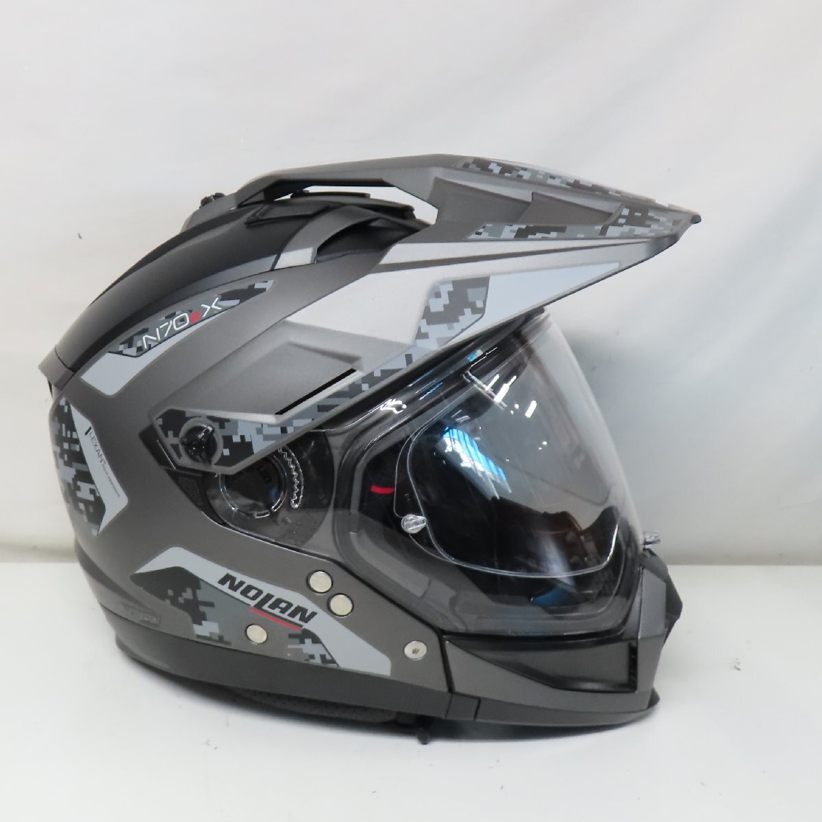 美品】NOLAN ノーラン N70-2X オフロード フルフェイスヘルメット XL