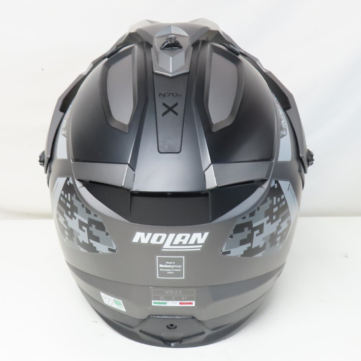 美品】NOLAN ノーラン N70-2X オフロード フルフェイスヘルメット XL