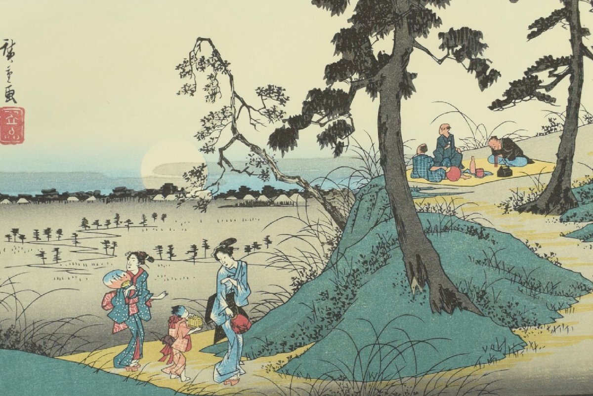 4-20925) 全20点 悠々洞出版 歌川広重 広重の四季 月の絵 手摺木版画