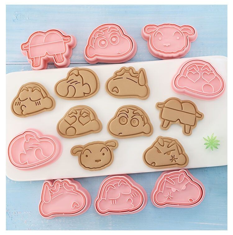 クレヨンしんちゃん クッキー型 型抜き 8個セット_2