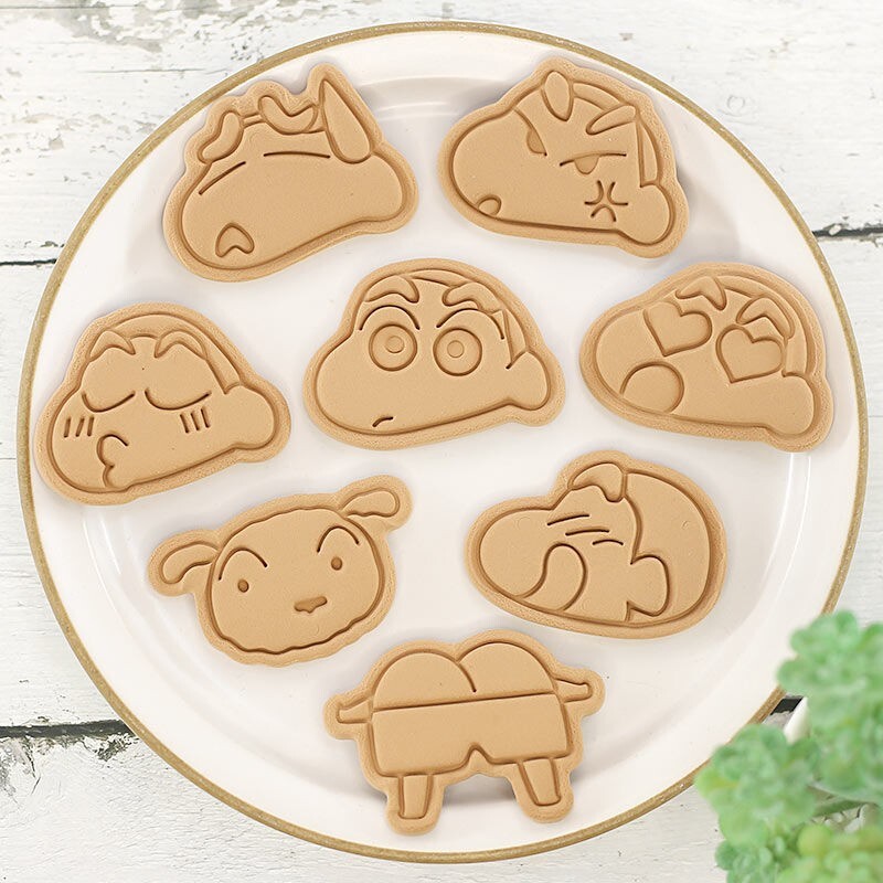 クレヨンしんちゃん クッキー型 型抜き 8個セット_3