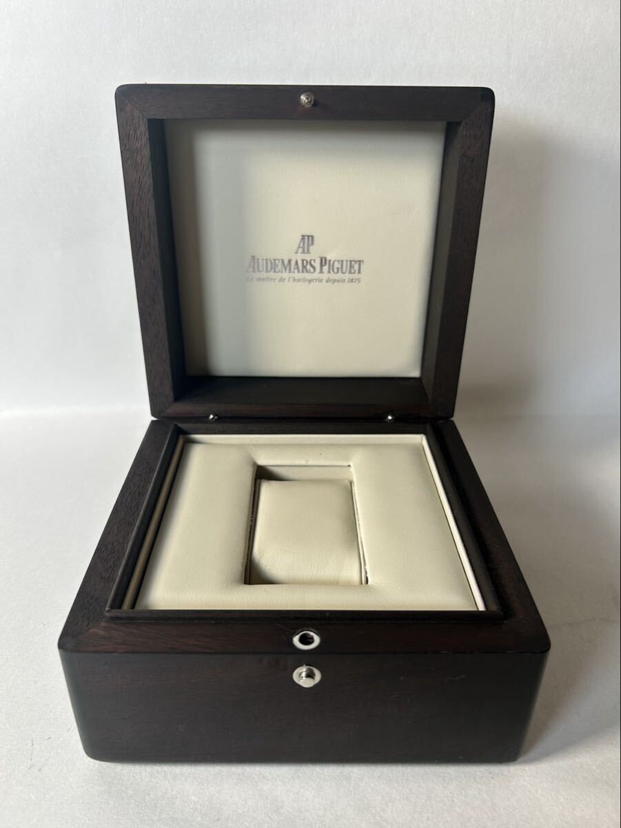 □AP オーデマピゲ wood box 時計保管ケース green グリーン 空箱