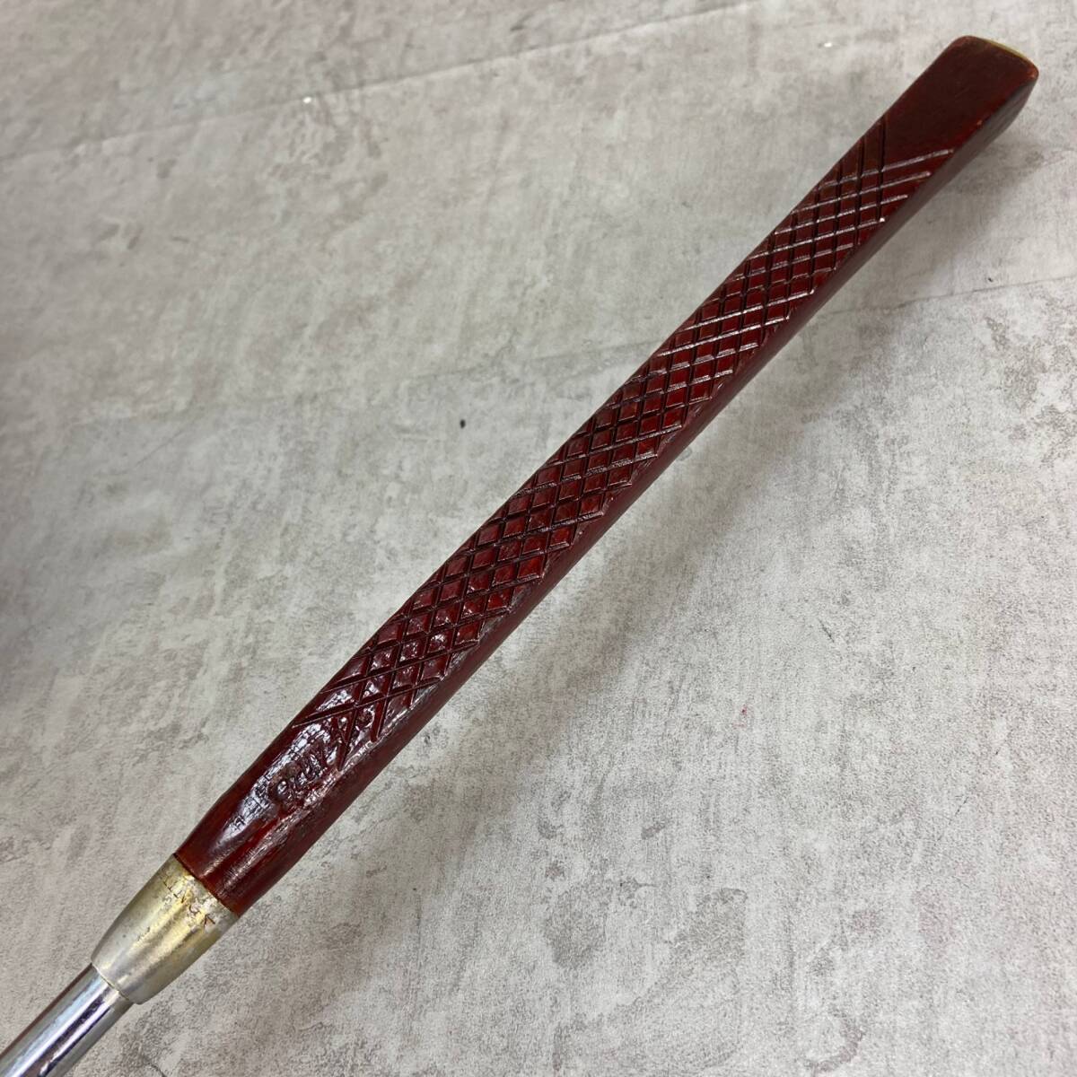 ケネススミス ROLL-IN 107687 木製 メンズゴルフパター スチール 右