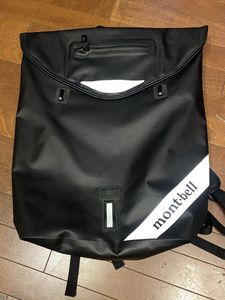 mont-bell ドライサイクルパック20 20L ブラック 防水 耐水 モンベル リュック 自転車 ロ