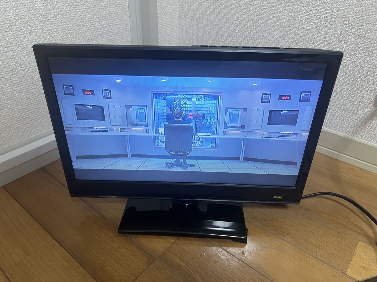 16V型 液晶テレビDVDプレイヤー内臓WIS ウィズ TEX-D1601SR リモコン有　動作確認済　2020年製_3
