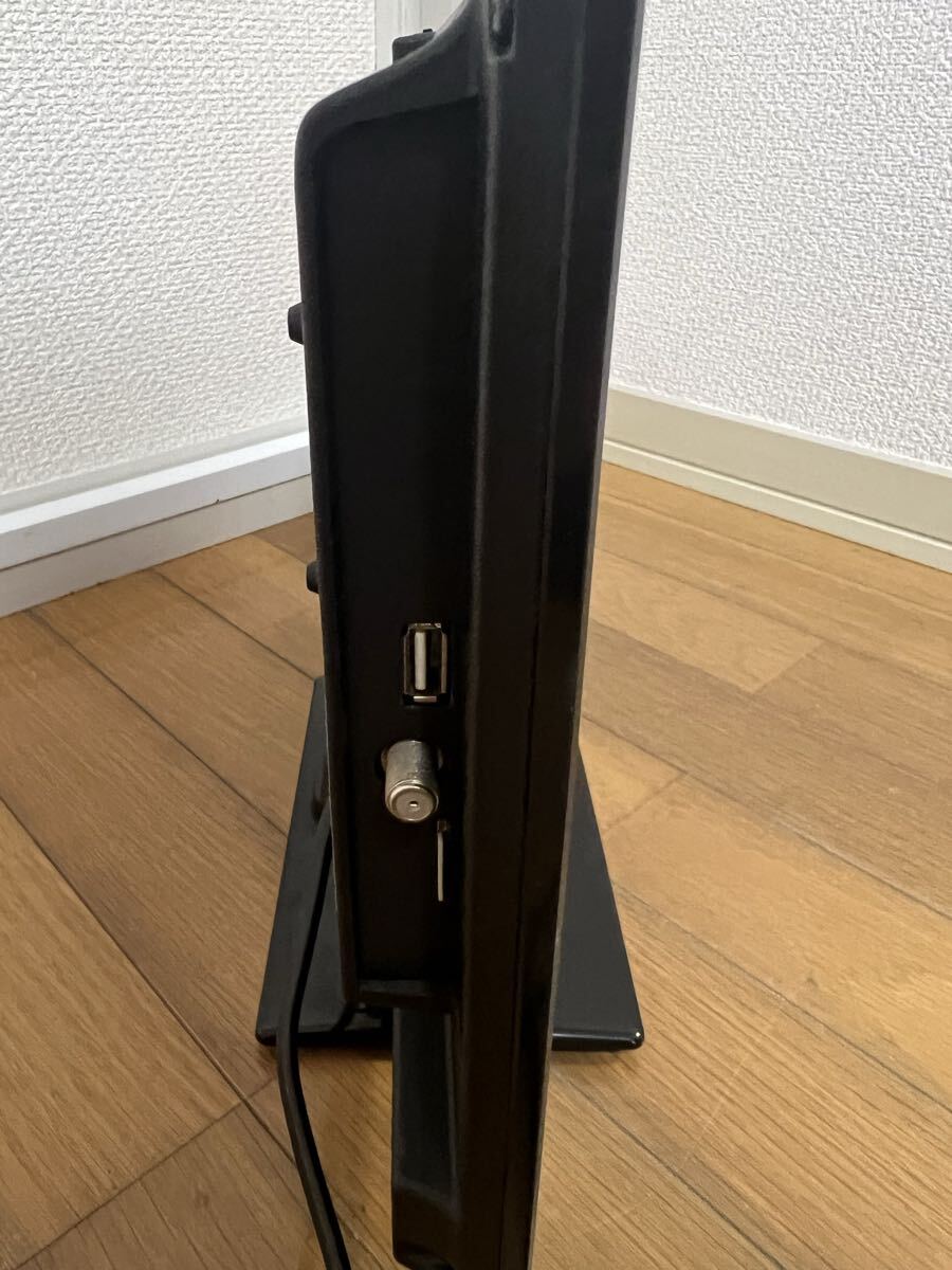 16V型 液晶テレビDVDプレイヤー内臓WIS ウィズ TEX-D1601SR リモコン有　動作確認済　2020年製_9