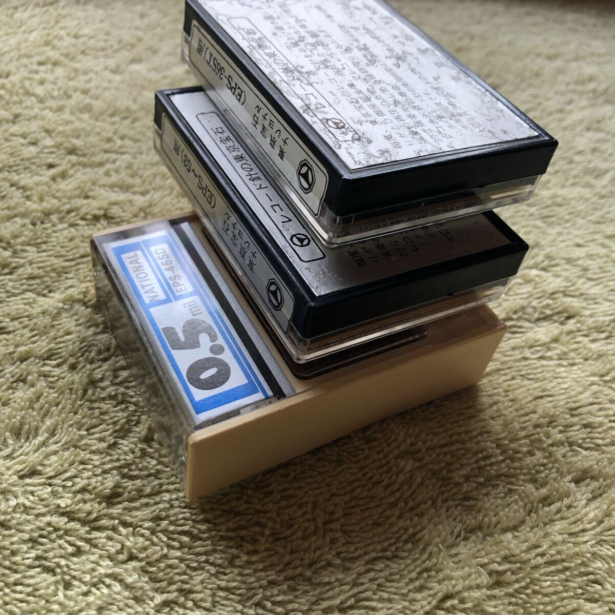 3個セット未使用未開封レコード針ナショナル用 東京宝石 日本蓄針 ダイヤモンド(検 ケースやや難 EPS 53 36ST 46SD NIPPON CHIKUSHIN)_6