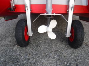 ★ホンダ２馬力船外機　アルミプロペラ★　）ジョイクラフト　アキレス　ゴムボート　249