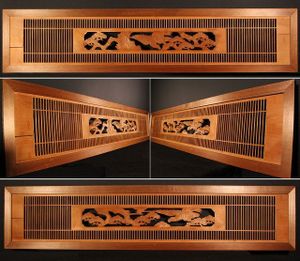 井波彫刻欄間の値段と価格推移は？｜4件の売買データから井波彫刻欄間