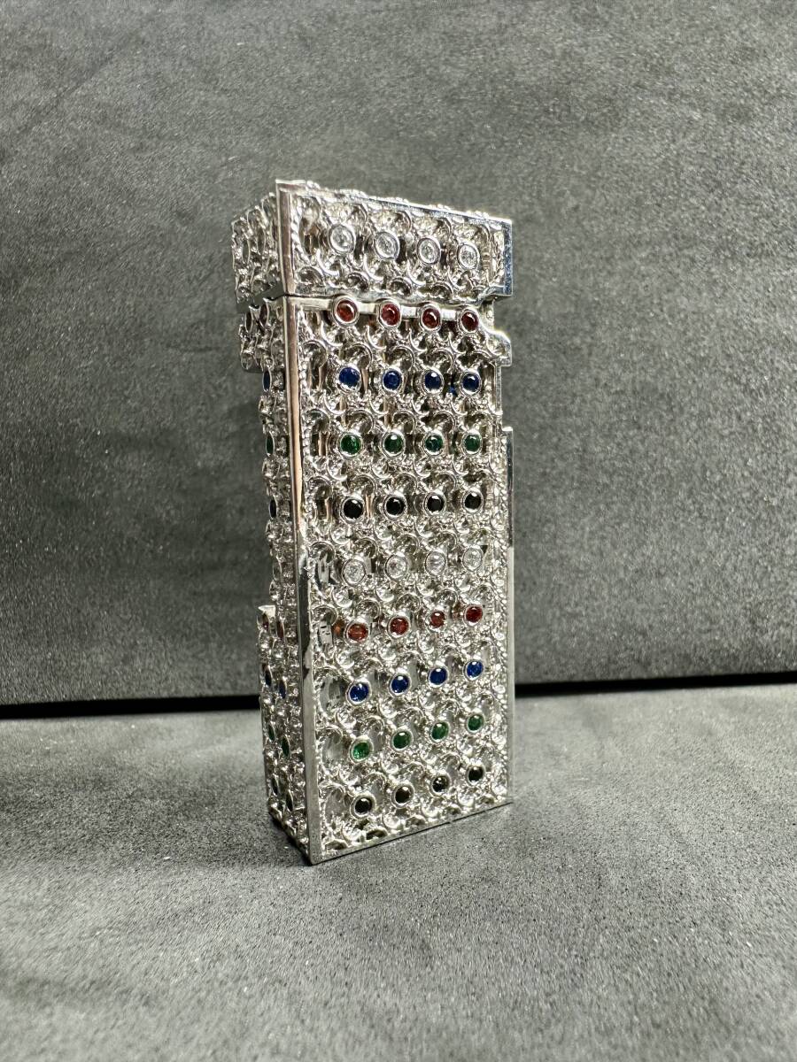 M8 ダンヒル スターリング 925 シルバー ガスライター Dunhill Sterling 925 Silver ( St Dupont , Cartier, Dunhill, Dior コレクション)_3