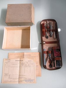 ドイツ製　1960年　フィッシングツールキット　付け替え工具　アウトドア　ケース付　美